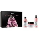 L´Oréal Paris Vitamino Color Glacial Utopia Limited Edition set: šampon Vitamino Color 300 ml + maska za lase Vitamino Color 250 ml + nega za lase Vitamino Color 10-In-1 Professional Milk 190 ml za ženske | Shoptok.si