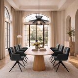 Bessagi Home Jedilna Miza Lenno, Barve Jesena, 200x100 | Shoptok.si