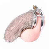 Kiotos Mesh Chastity Cage L Cene