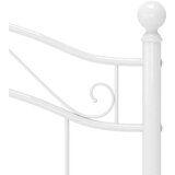 vidaXL Okvir za krevet bijeli metalni 100 x 200 cm | shoptok.hr