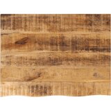 Stolna ploča 90 x 60 x 3,8 cm masivno drvo manga sa živim rubom | shoptok.hr
