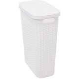 XXXL FIVE KOŠARA ZA RUBLJE S POKLOPCEM SLIM, 40L PP BIJELA Cijene