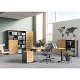 Germania Radni stol s pločom stola u dekoru hrasta 200x240 cm Agenda – | shoptok.hr