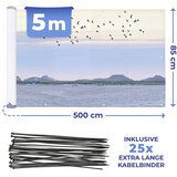 Maximex Plastičen balkonski zastor 500x85 cm North Sea Coast – | Shoptok.si