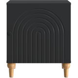  Noćni ormar 2 pcs Crna 43 x 34,5 x 50 cm Konstruirano drvo | Eponuda.com