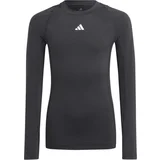 Adidas TECHFIT LONG SLEEVE TEE Majica za dječake, crna, veličina