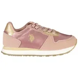 US POLO ASSN. PINK CHILDREN'S SPORTS SHOES