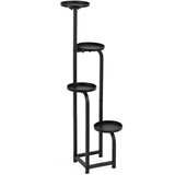  Metalni stalak za cvijeće 22,5 x 22,5 x 117 cm | shoptok.hr
