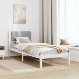  Okvir za krevet s uzglavljem Svijetlo siva 80 x 190 cm | shoptok.hr