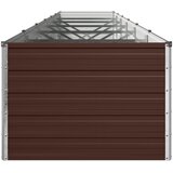  Povišeni vrtni krevet Smeđa 480 x 80 x 55 cm | shoptok.hr