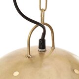 vidaXL Industrijska viseća svjetiljka 25 W mjedena okrugla 42 cm E27 | shoptok.hr