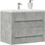 vidaXL Ormarić za umivaonik siva boja betona 60 x 38,5 x 48 cm iverica Cijene