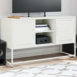 Furnova TV omarica bela 100,5x39x60,5 cm jeklo, (21922508) Cene