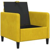 SOFA s pohranom Žuta 72 x 78 x 87 cm Poliester | Eponuda.com