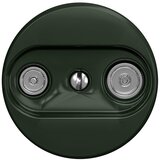  Kliklap - Retro zidna utičnica TV+R (krajnja) bez okvira, zelena | Eponuda.com