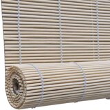 Rolo zavjesa od bambusa prirodna boja 80 x 160 cm | shoptok.hr