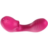 Tracy's Dog OG Pro2 - radio, zračni val 2u1 vibrator (roza)