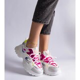Gemre White-pink Sulamita sports sneakers | Shoptok.si