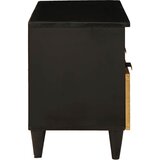 TV ormar Crna i zlatna 70 x 33 x 46 cm Konstruirano drvo | shoptok.hr