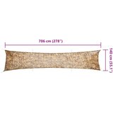  Kamuflažna mreža s torbom za pohranu 706 x 140 m boja pijeska | shoptok.hr