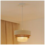  Brilagi - Visilica na sajli DENVER LUNETA 1xE27/15W/230V prečnik 25 bež/braon/krem | Eponuda.com
