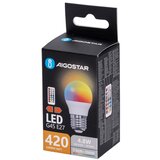 Aigostar led rgbw prigušiva sijalica G45 E27/4,8W/230V 3000K + daljinski upravljač | Eponuda.com