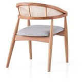 Hanah home Trpezarijska stolica Atlas 4351, 53x75x53 cm, Siva | Eponuda.ba