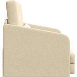  Floor Sofa Bed 2-u-1 Krem 65x80x83 cm Tkanina | shoptok.hr