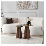 Hanah home Club sto Mushroom 2 Walnut | Eponuda.ba