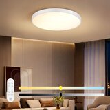  Immax NEO 07315L-LED prigušiva stropna lampa SEMPLICI 96 W/230 V, Ø 80 cm, Wi-Fi Tuya, bela + daljinski upravljač | Eponuda.com