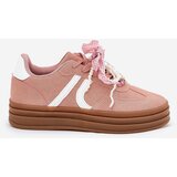 Boto Women Sneakers On Platform With Decorations Pink Vinness | ePonuda.com
