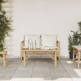 vidaXL Prirodni bambus Bambus 90 x 50 x 43 cm Stolić za kavu | shoptok.hr