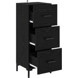  Kreveta Crni hrast 34 x 34.5 x 90 cm Konstruirano drvo | shoptok.hr