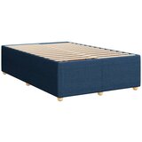vidaXL Posteljni okvir moder 120x190 cm tkanina, (21308587) | Shoptok.si