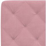vidaXL Krevet s madracem ružičasti 200x200 cm baršunasti | shoptok.hr