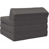 SOFA na razvlačenje Svjetlosiva 200 x 70 x 10 cm Tkanina | shoptok.hr