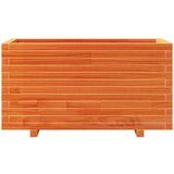  Vrtna sadilica voštano smeđe boje 90x40x49,5 cm od borovine | Eponuda.ba