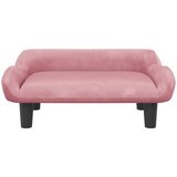  Dječja fotelja ružičasta 70x40x24 cm baršunasta | shoptok.hr