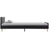 Okvir za krevet od jute tamnosivi 100 x 200 cm | shoptok.hr