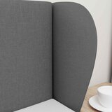  Uši uzglavlja Siva nijansa 40 x 23 x 6 cm tkanina | Eponuda.com