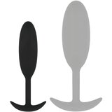 EasyToys Heavy Fulfiller - 54g analni dildo - majhen (črn) | Shoptok.si