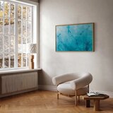  Plakat - Japanese Pond 90x60 Zlatni okvir | shoptok.hr