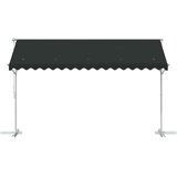  Prosto stoječa tende 4 × 3 m Poliester Antracit, (5000252580) | Shoptok.si
