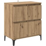  Kreveta Umjetnički hrast 60 x 35 x 70 cm Obrađeno drvo i čelik | Eponuda.com