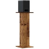 vidaXL Stojalo za zvočnike 2 kosa starinski les 30x30x80 cm inž. les | Shoptok.si