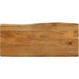 vidaXL Mizna plošča 80x40x2,5 cm naraven rob trden mangov les | Shoptok.si