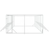  kavez za pse srebrni 4 x 12 x 2 m od pocinčanog čelika | Eponuda.com