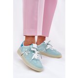 Boto Low Women's Sports Shoes In Leopard Print Mint Zelevelis | Shoptok.si