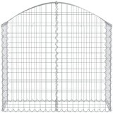  Gabionska košara s lukom 100 x 30 x 80/100 cm pocinčano željezo | Eponuda.com