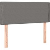  Krevet s oprugama i madracem tamnosivi 90 x 190 cm od tkanine | shoptok.hr